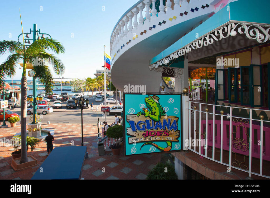 iguana joes caribbean bar and grill royal plaza mall oranjestad aruba C5Y784 1024x753
