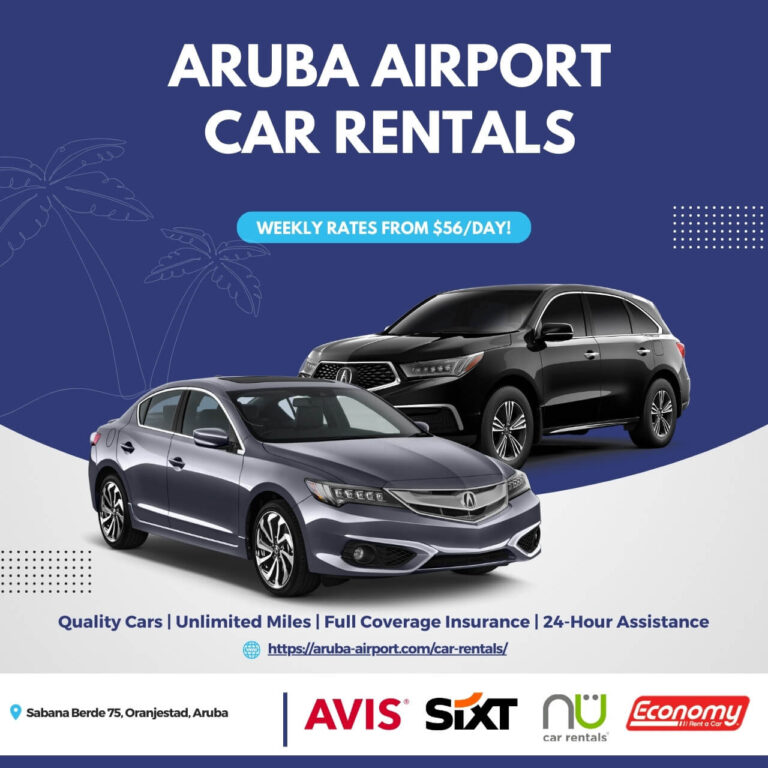 Aruba Airport Car Rentals 768x768