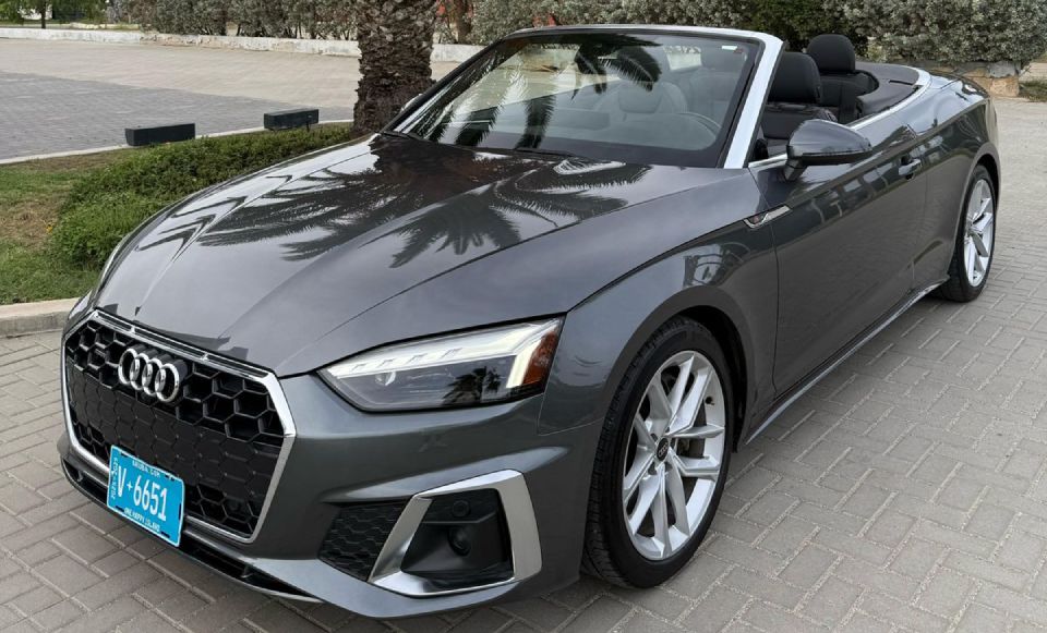 Audi A5 S Line convertible