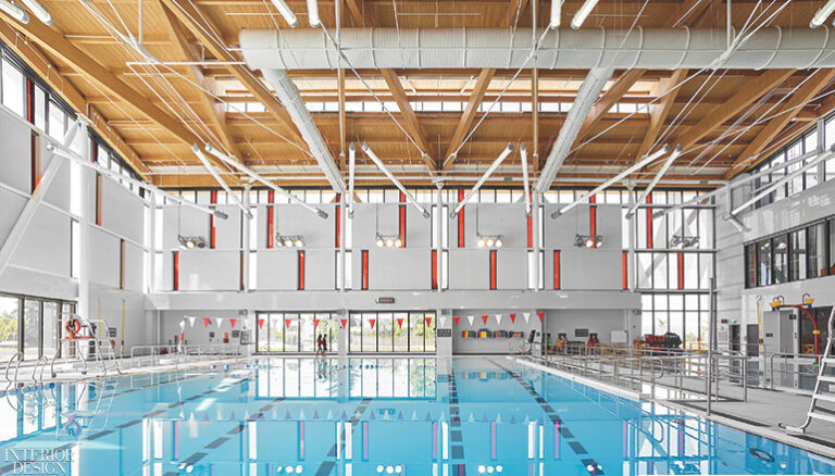 Interior Design Perkins and Will Aaniin Community Centre and Library pool 12.18 768x438