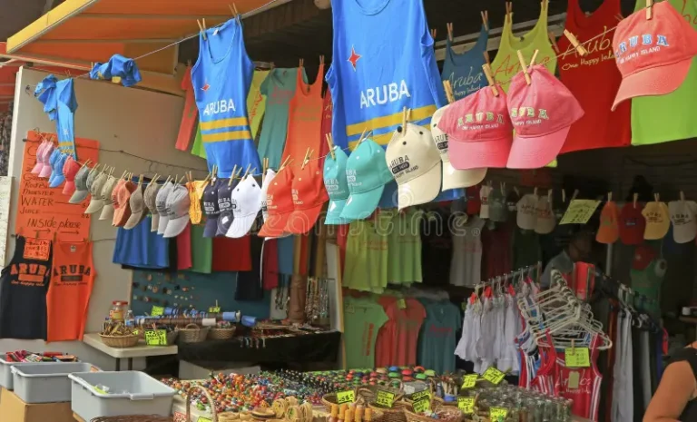 aruba souvenir shop town oranjestad capital 70361495 768x465