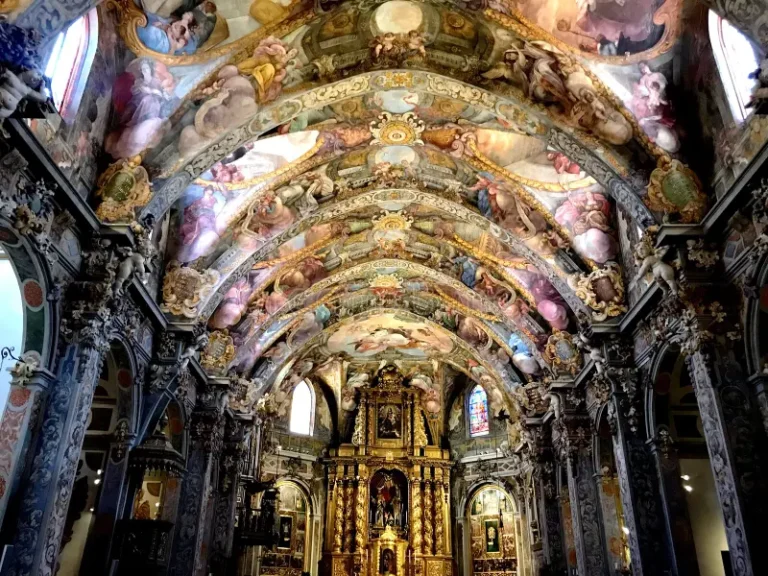 church painting christ beautiful heaven art old gold color san nicolas valencia 134075286 768x576