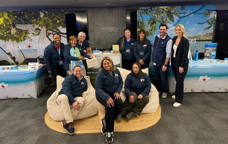 ATA North America Aruba Team at Caribbean Village Boston Travel Event 1 768x485