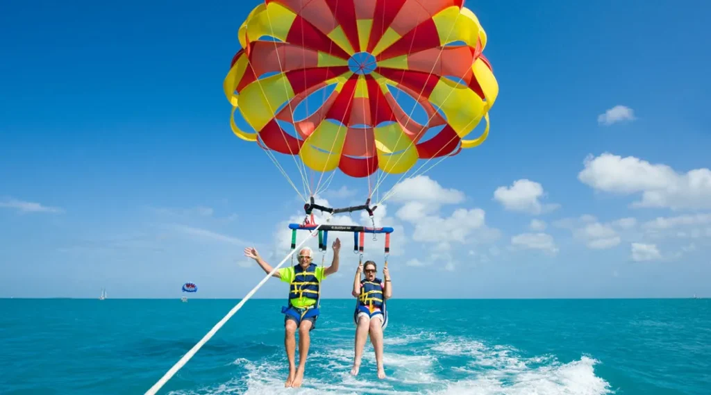 Parasailing in Aruba 1024x569