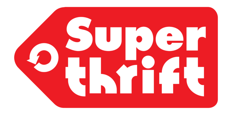 Super Thrift Logo Red with White BG 1 768x382