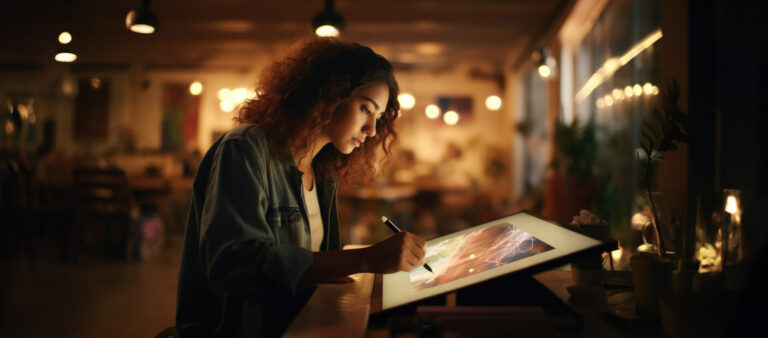 creative design illustration 768x338