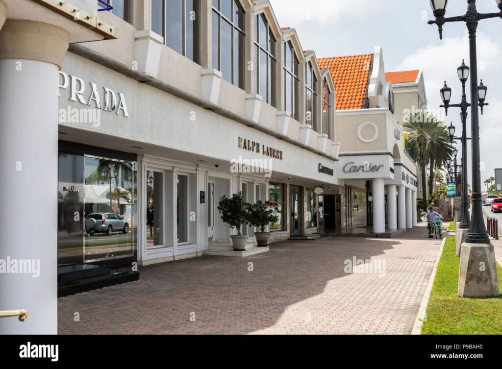 renaissance mall lloyd g smith boulevard oranjestad aruba caribbean P9BAH0 1024x753