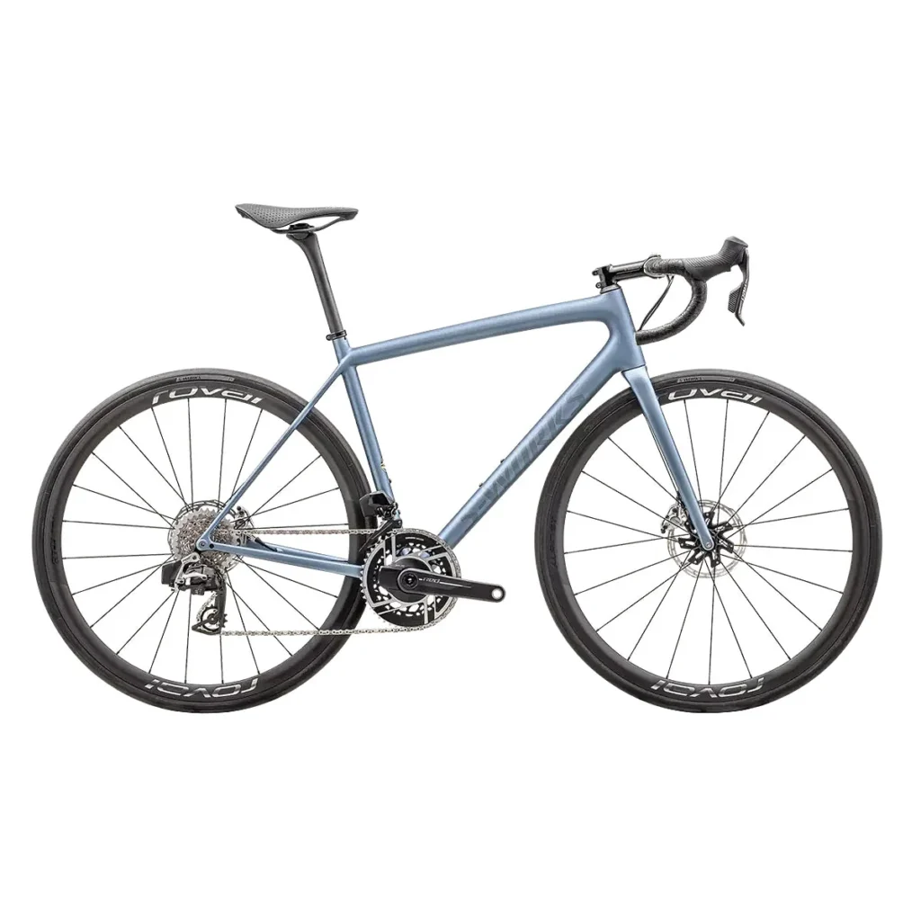 specialized sworks aethos 2025 road bike includes hammerhead karoo ltd satin glacial metallic 25 choas pearl 1024x1024